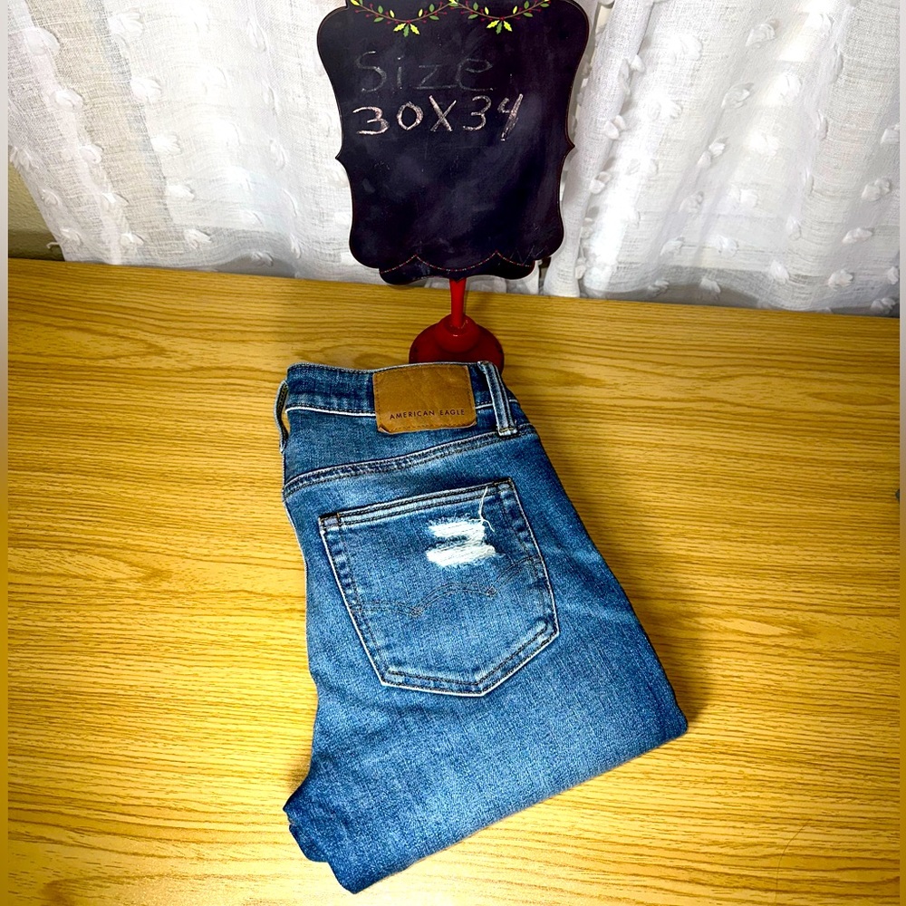 American Eagle Airflex + Temp Tech men’s denim 30X34